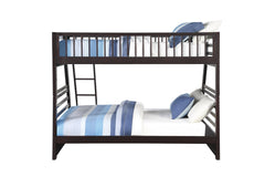 Jason Espresso Finish Twin Xl/Queen Bunk Bed W/Storage