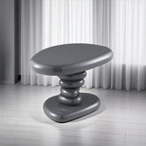 Charlene Gray High Gloss End Table