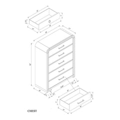 Malco Oak Chest