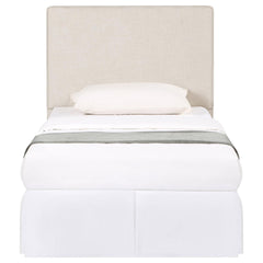 Sand Headboard with Self-Welt Details