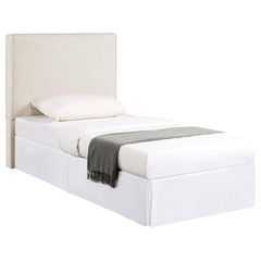 Sand Headboard with Self-Welt Details