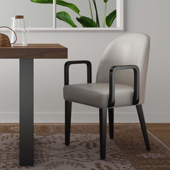 Armchair in Light Gray