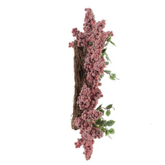 18x18x4.5" Timeless Red Frosted Berry Wreath