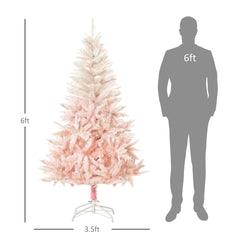 Christmas Tree,Spruce Artificial Christmas Tree with Realistic Branches and 800 Tips