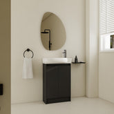 23" Freestanding Bathroom Vanity with Sink, Soft Close Doors