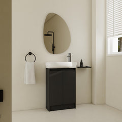 23" Freestanding Bathroom Vanity with Sink, Soft Close Doors