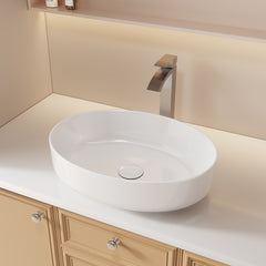 Bothwa Home 11.21" CUPC Certified Single Handle Bathroom Sink Faucet (Brushed Nickel Finish)