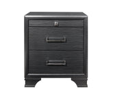 CIVIC GREY NIGHTSTAND