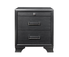 CIVIC GREY NIGHTSTAND