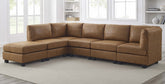 Faux Leather Modular Sectional