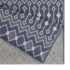 Sunshine GC_HAR2019 Blue 5 ft. 3 in. x 7 ft. 3 in. Indoor/Outdoor Area Rug