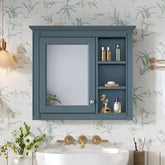 30'' x 28'' Medicine Cabinet, Wall Mounted Bathroom Storage Cabinet, Modern Bathroom Wall Cabinet with Mirror,Medicine Cabinet, Mirror Cabinet with 3 Open Shelves (Not Include Bathroom Vanity )