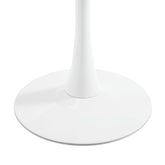 1+4 for 5pcs dining set,1table+4chair, Round Marble-Patterned Pub Table for Home Bar & Kitchen
