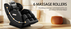 Massage Chair Recliner with Zero Gravity with Full Body Air Pressure