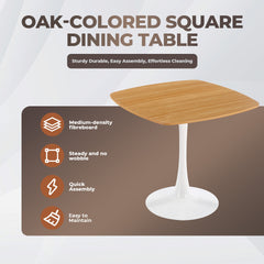 31.5INCH DINING TABLE OAK
