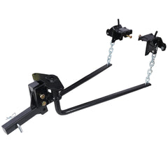1,2000lb Weight Distribution Hitch with Height Adjustable Forged Shank
