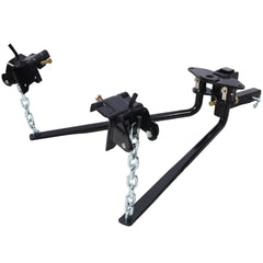 1,2000lb Weight Distribution Hitch with Height Adjustable Forged Shank
