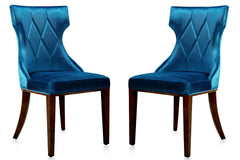 Dining Chair - Set of 2 in Cobalt Blue