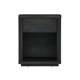 Nightstand in Charcoal Gray