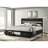 May 2-drawer Platform Eastern King Storage Bed