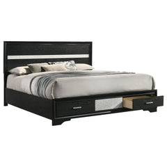May 2-drawer Platform Eastern King Storage Bed