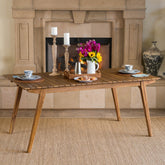 Outdoor 69" Solid Wood Dining Table