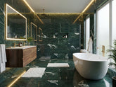 12x24 green natural marble polished tile, natural stone, genuine marble, real marble, for wall and floor,1 box 4 pcs