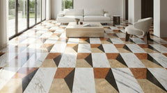 12*24 Waterjet marble,White Gold Red Grey 4 color, natural marble, for floor and wall,polished marble tile, natural stone, genuine marble, real marble, 1 box each pattern 2 pcs