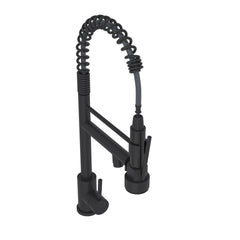 Bothwa Home CUPC Certified 19" Single Handle Kitchen Faucet (Matt Black Finish)