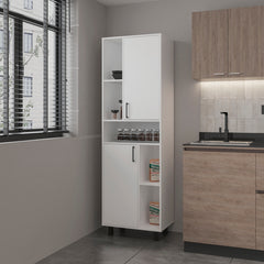 Bentonia Pantry, Kitchen, White