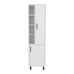 Delta Storage Cabinet, Bathroom, White