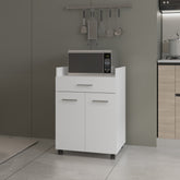 Derry Coffee Cart, Living Room, White