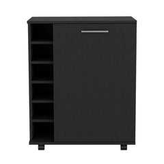 Bar Cart Cisco, Living Room, Black