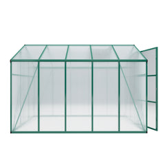 Newly marketed Gain height windproofaluminum greenhouse 6x10 FT Polycarbonate Greenhouse Raised Base and Anchor Aluminum Heavy Duty Walk-in Greenhouses for Outdoor Backyard in All Season