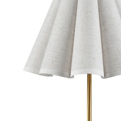 Tap-Control and Dimmable Accent Table Lamp with Power Outlet Gold See below