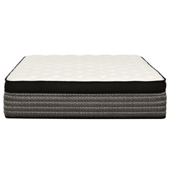 Plush 14" Full Size Hybrid Mattress, Euro Top Gel-Memory Foam & Pocket Spring Mattress, Cooling Technology, Low Motion Tranfer