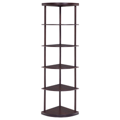 Cappuccino Corner Bookcase