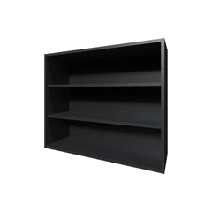 Wenge Wall Cabinet with Open Storage