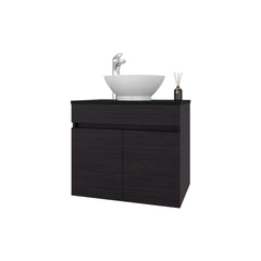 Wengue Bathroom Vanity with 2 Doors