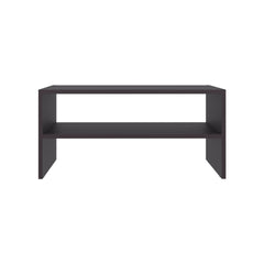 Wenge Shoe Rack with 2 Shelves