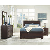 Oatfield Dark Cocoa 4-piece Queen Bedroom Set