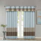 Polyoni Pintuck Curtain Panel(Only 1 Pc Panel)