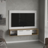 Entertainment Center, 2 Doors, 4 Shelves