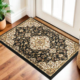Classic GC_VIN5003 Black 2 ft. x 3 ft. Area Rug