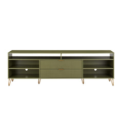 TV Stand in Olive Green