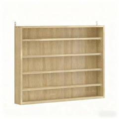 Display Case for Collectibles,Clear Door for Showcase and Adjustable Shelves