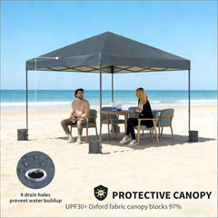 Stable Instant Canopy Shelter,Portable Pop Up Canopy Tent,for Outdoor