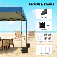 Spacious Instant Canopy Shelter,Portable Pop Up Canopy Tent,for Outdoor