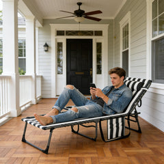 Stylish Tanning Chair,Outdoor Folding Lounge Chair