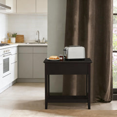 Slim Storage Cabinet Table,Narrow Side Table,End Table
